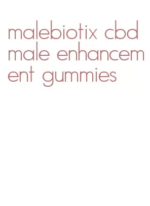 malebiotix cbd male enhancement gummies