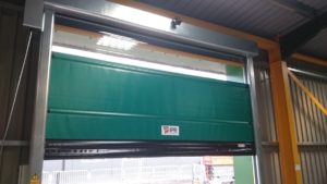 high speed door installation